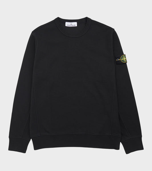 Lightweight Rib Sweatshirt Black