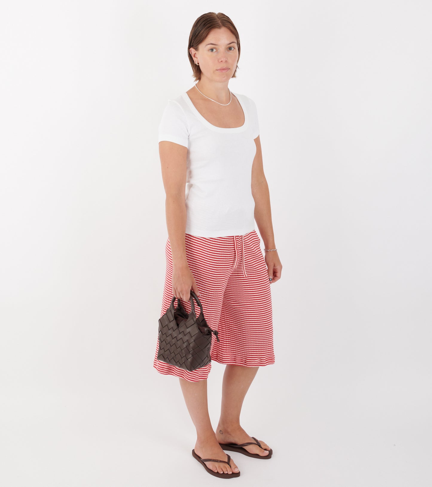 Nova Shorts 2 Red/Ecru