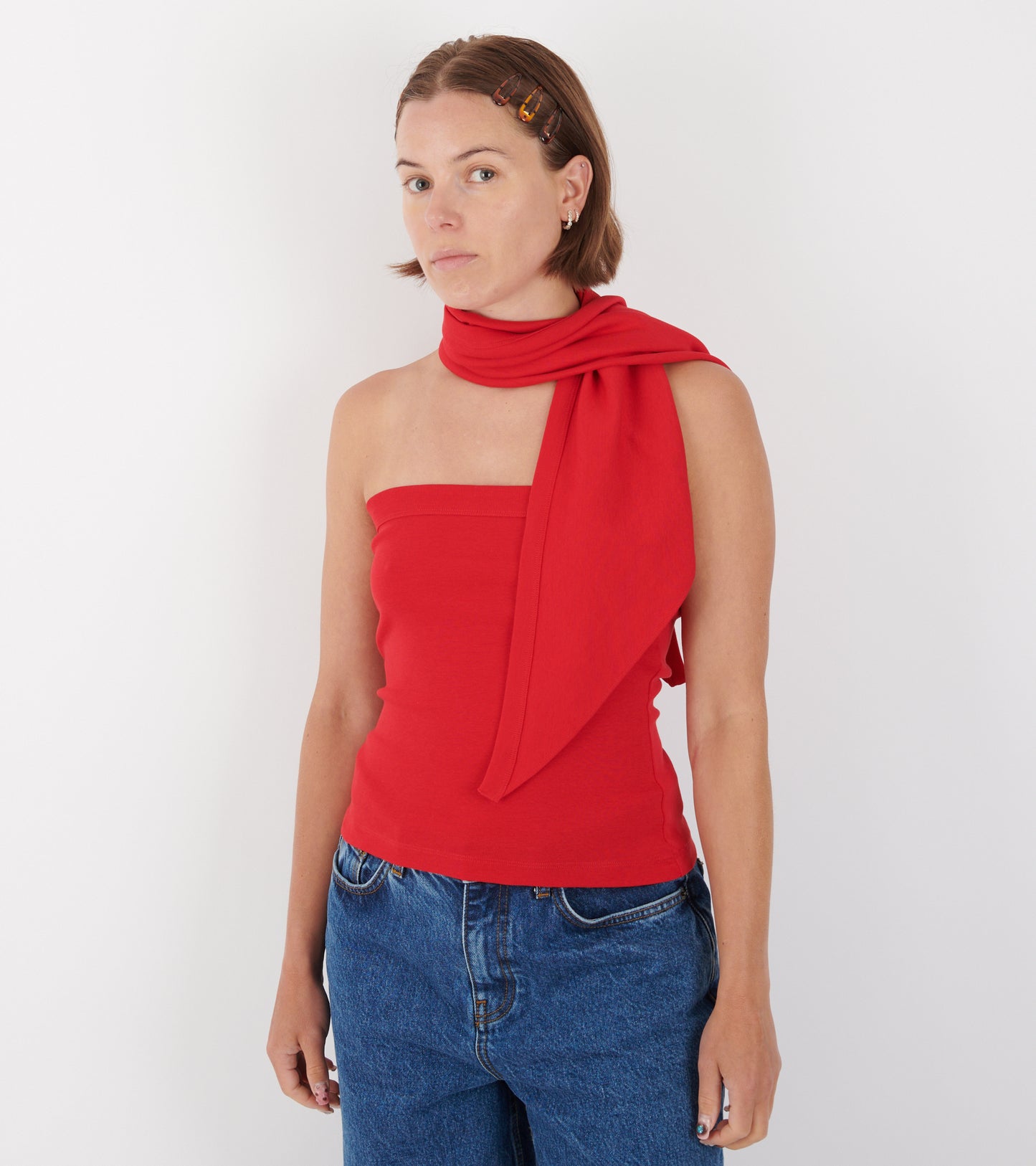 Flore Scarf Apple