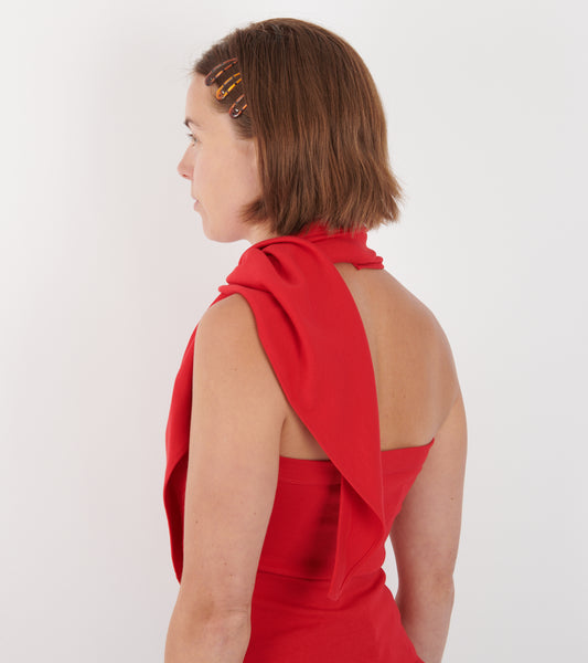 Flore Scarf Apple