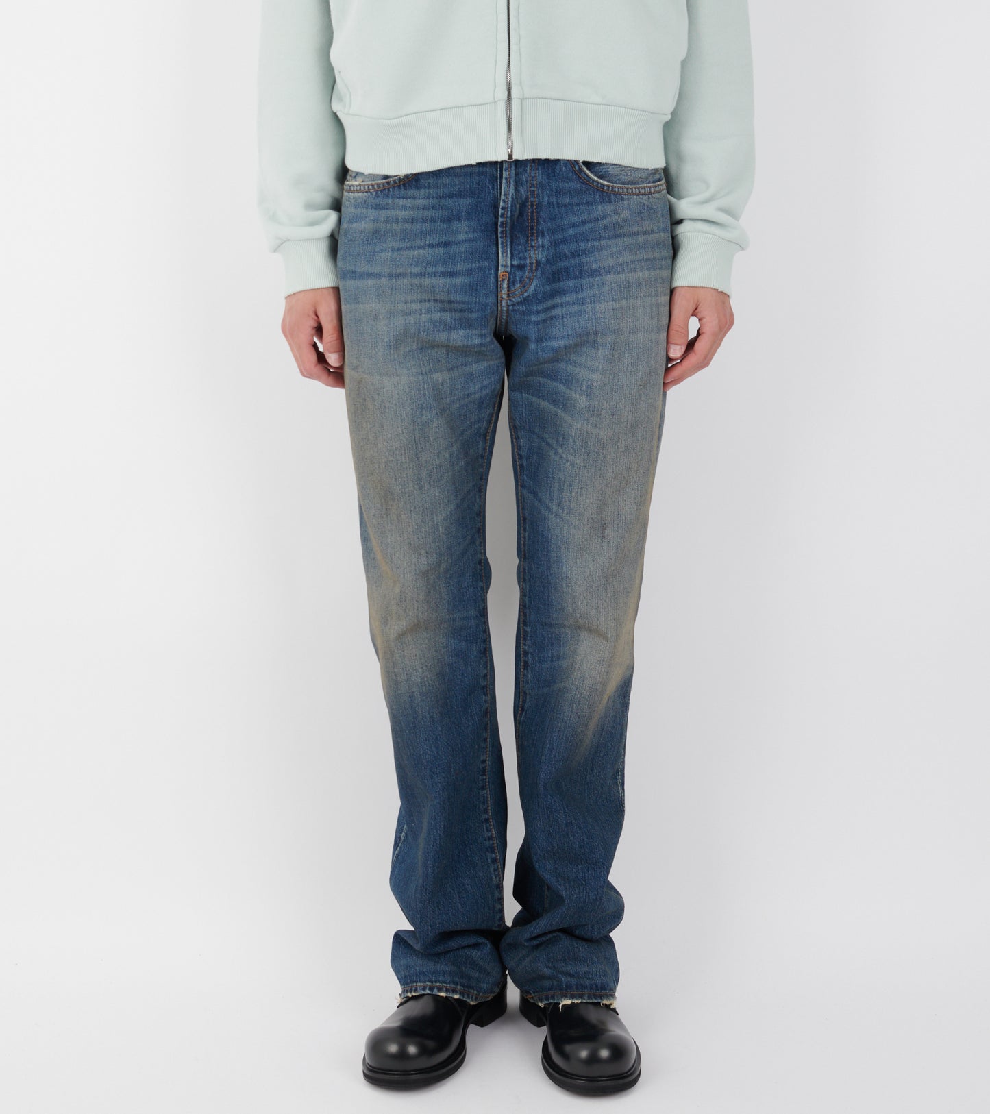 2010M Regular Fit Jeans Mid Blue Bingo