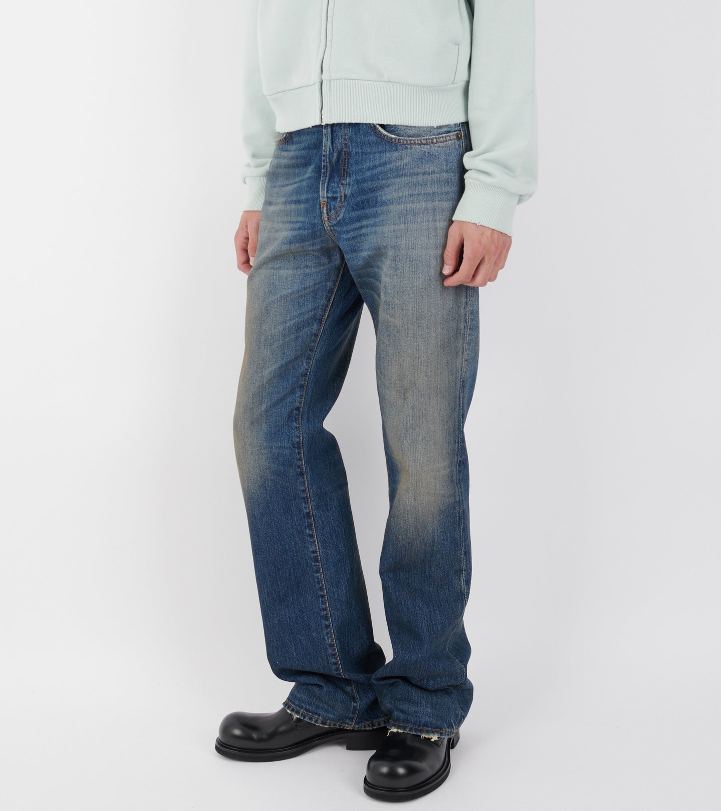 2010M Regular Fit Jeans Mid Blue Bingo