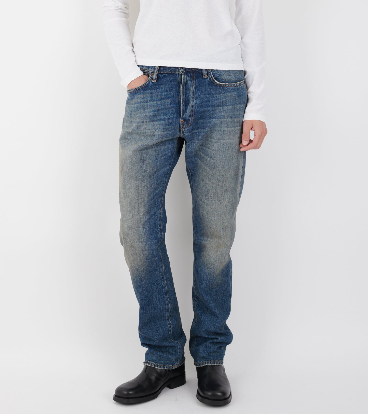 1996M Regular Fit Jeans Mid Blue Bingo