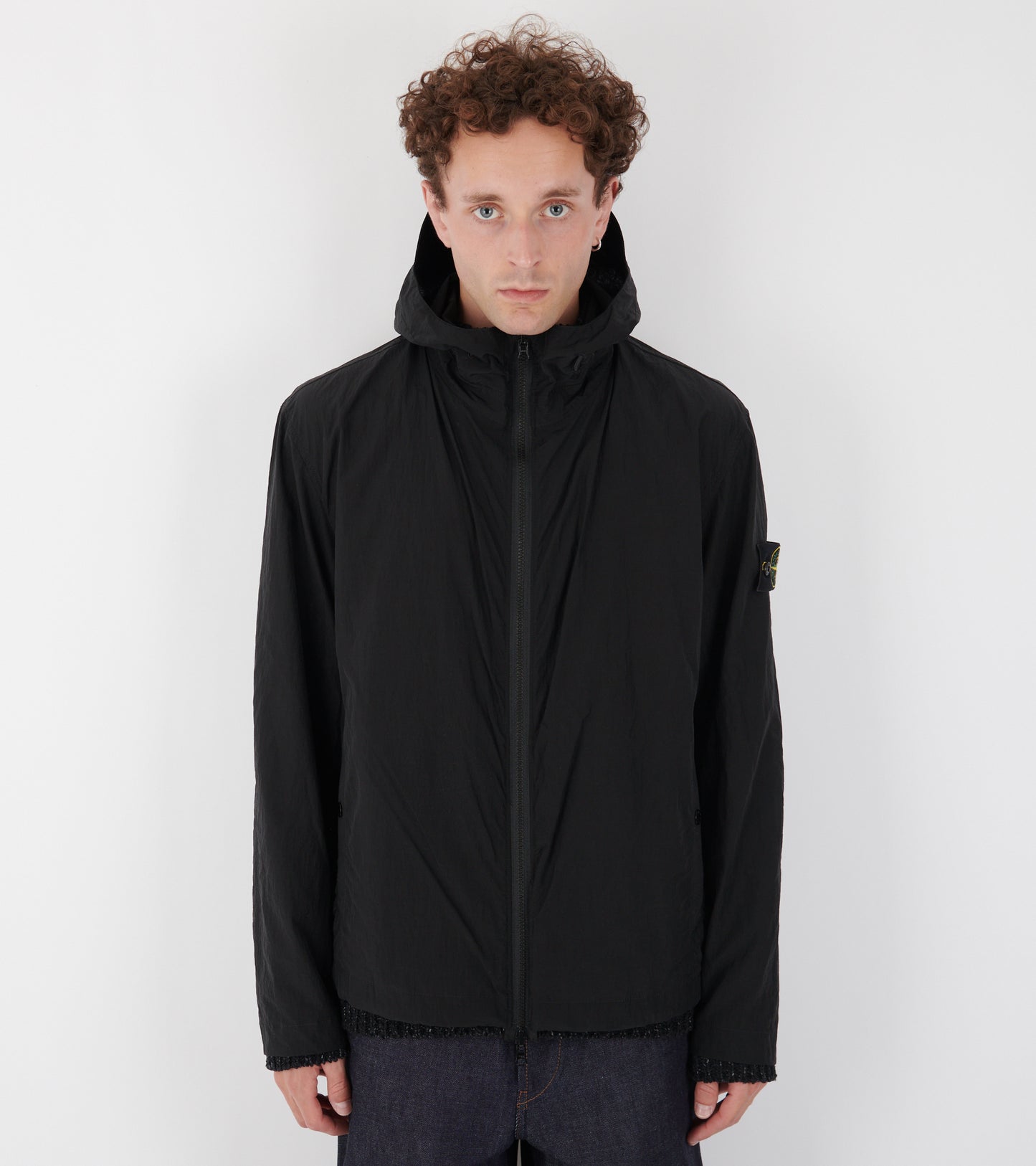 Con Interno Reversible Knit Jacket Black