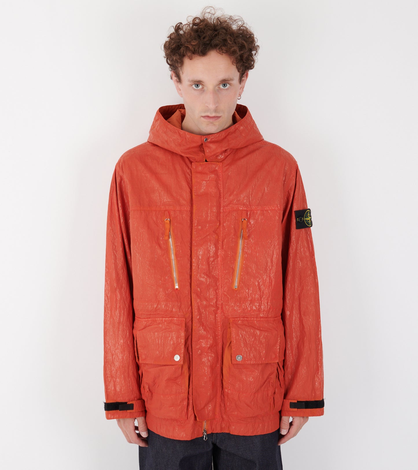 Slick Nylon Tela-TC Jacket Tangerine