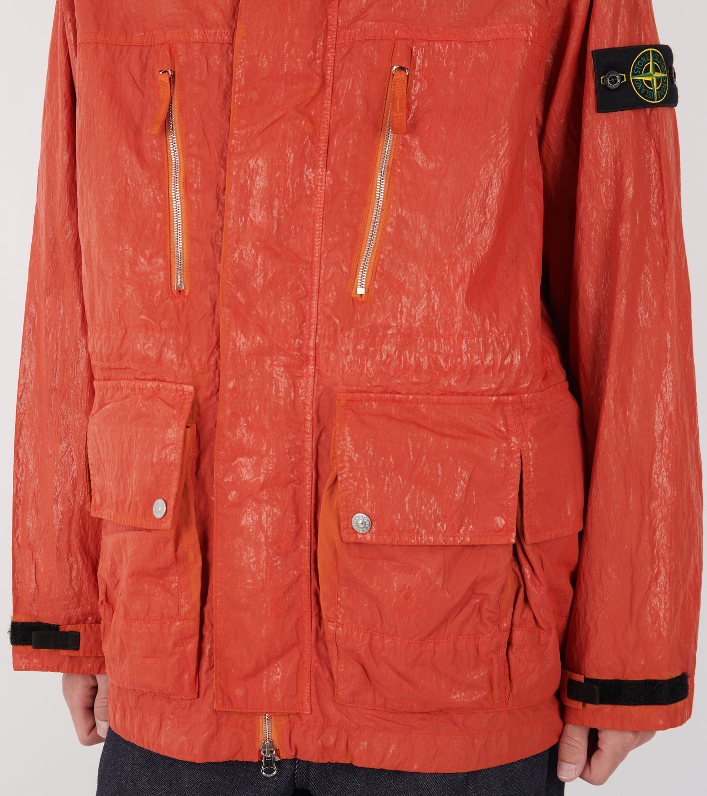 Slick Nylon Tela-TC Jacket Tangerine