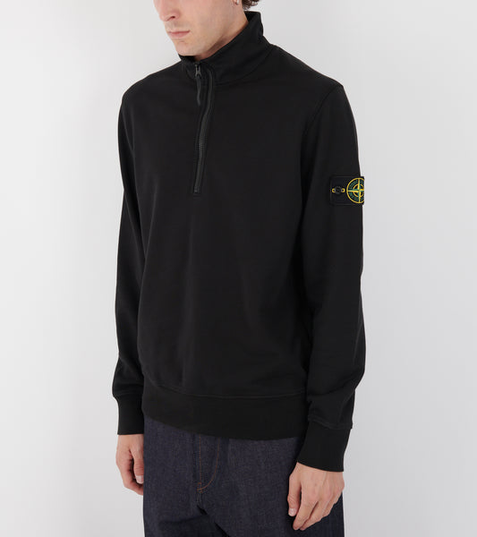 Half Zip Sweatshirt Black