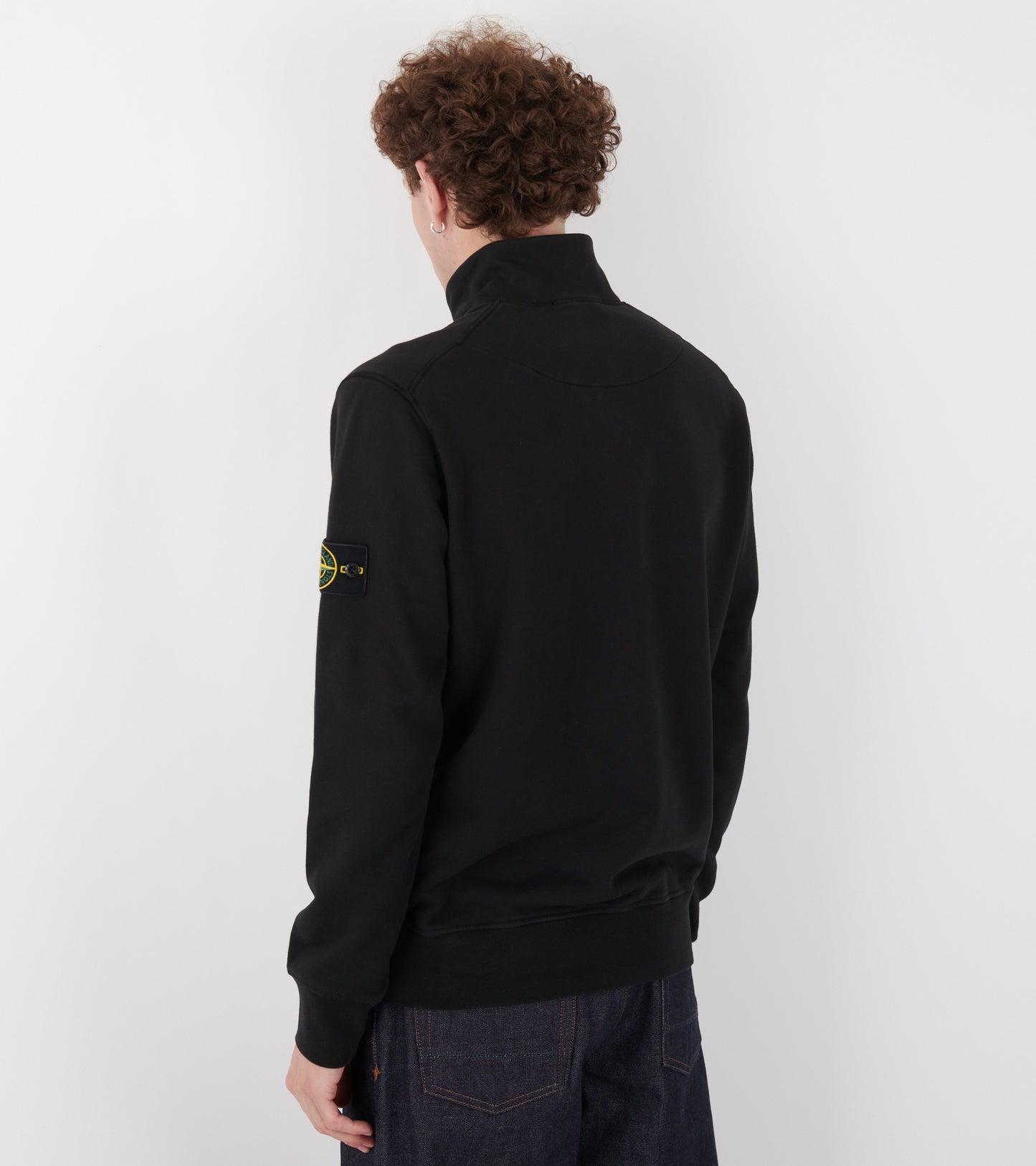 Half Zip Sweatshirt Black