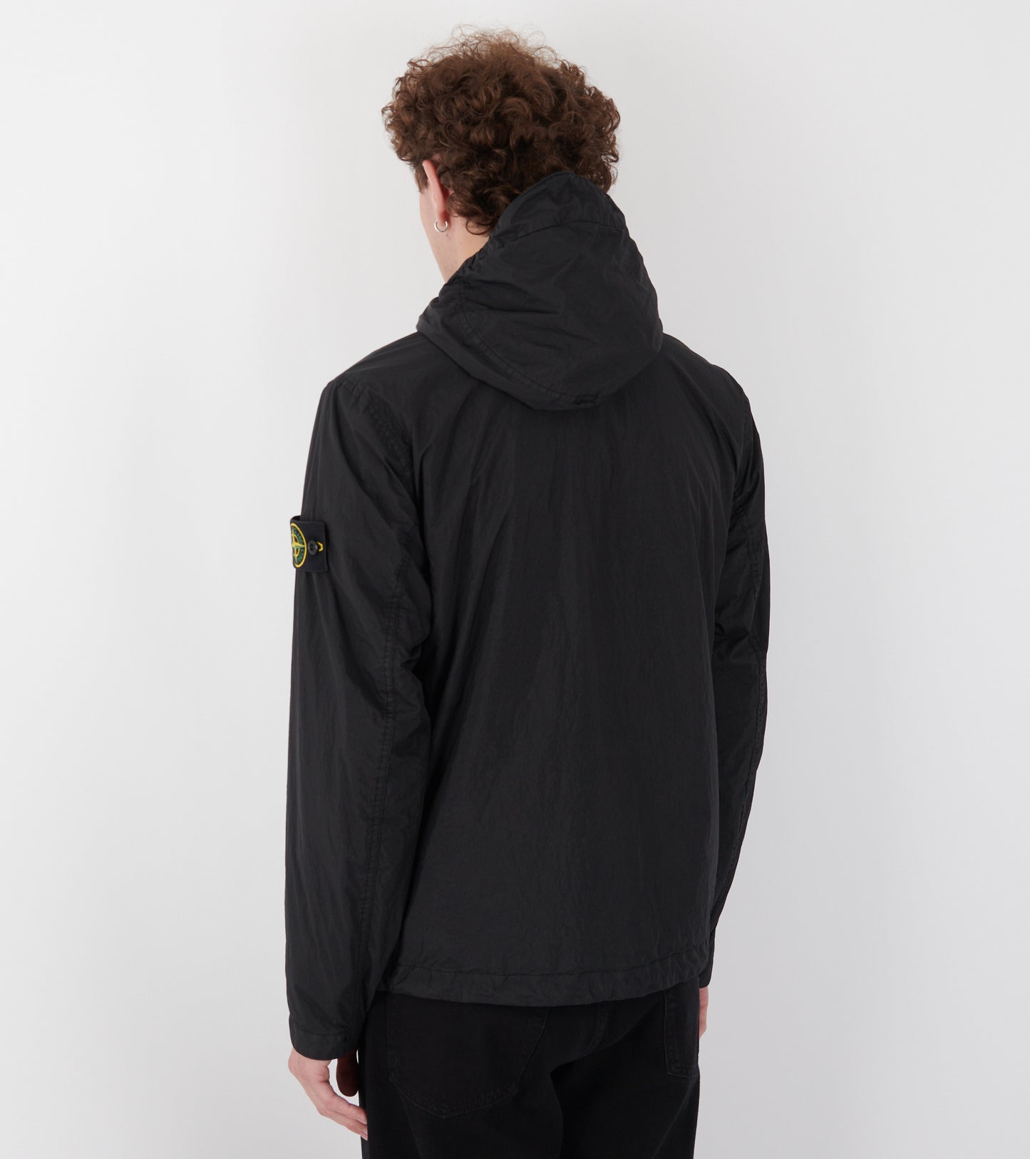 Garment Dyed Crinkle Reps NY Jacket Black