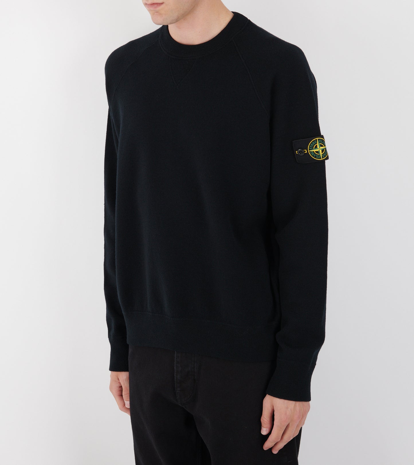Soft Wool Mix Knit Black