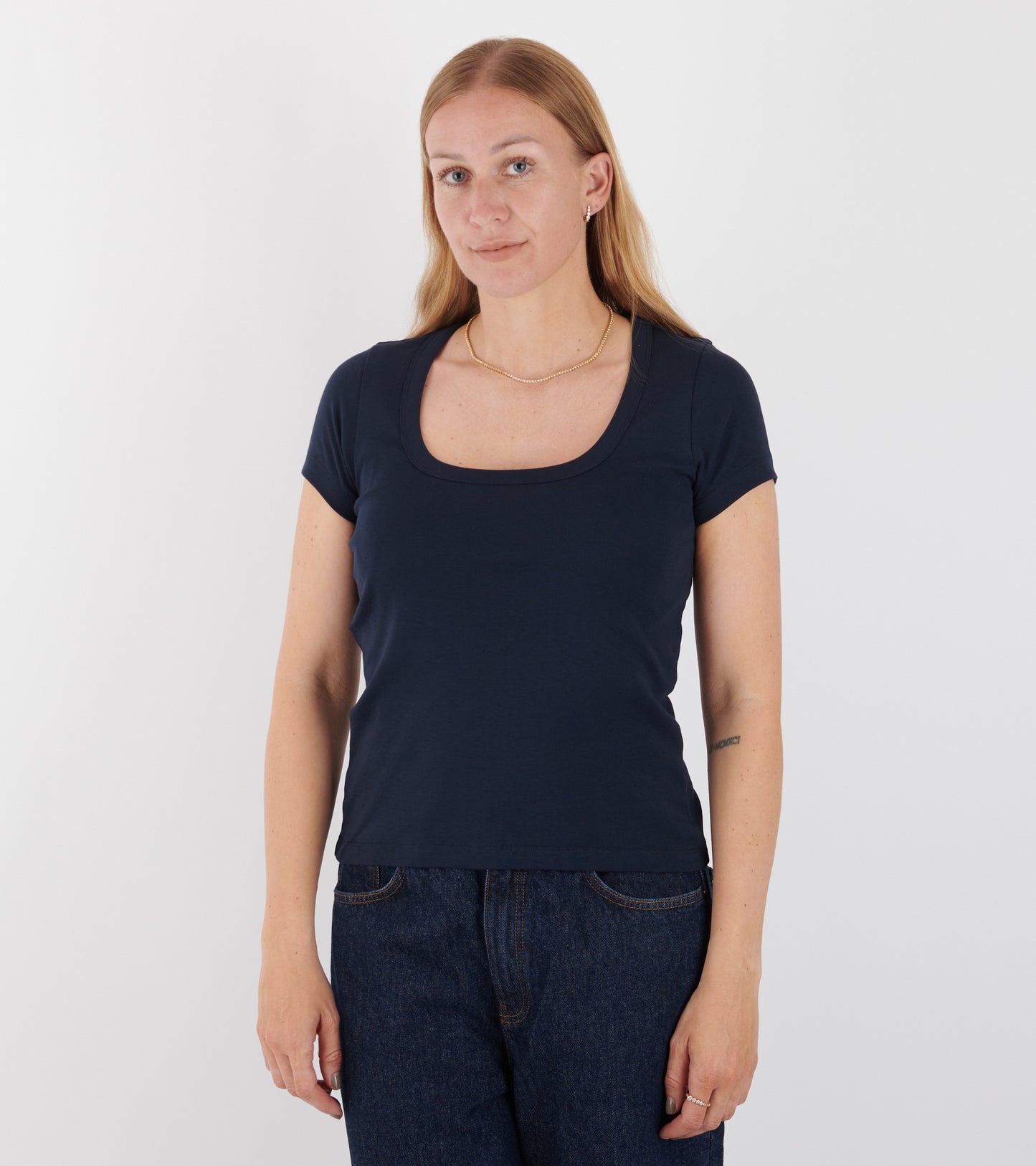 Lulu Baby Tee Navy
