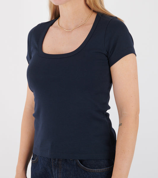 Lulu Baby Tee Navy