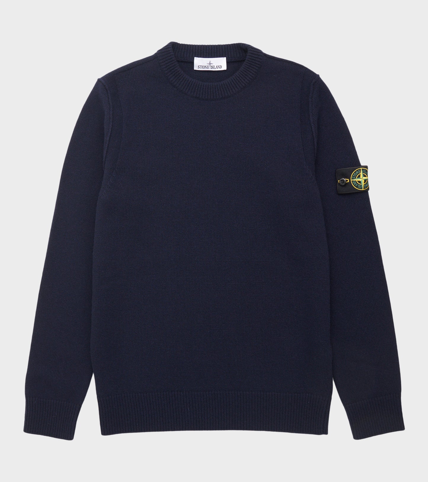Virgin Wool Mix Knit Navy