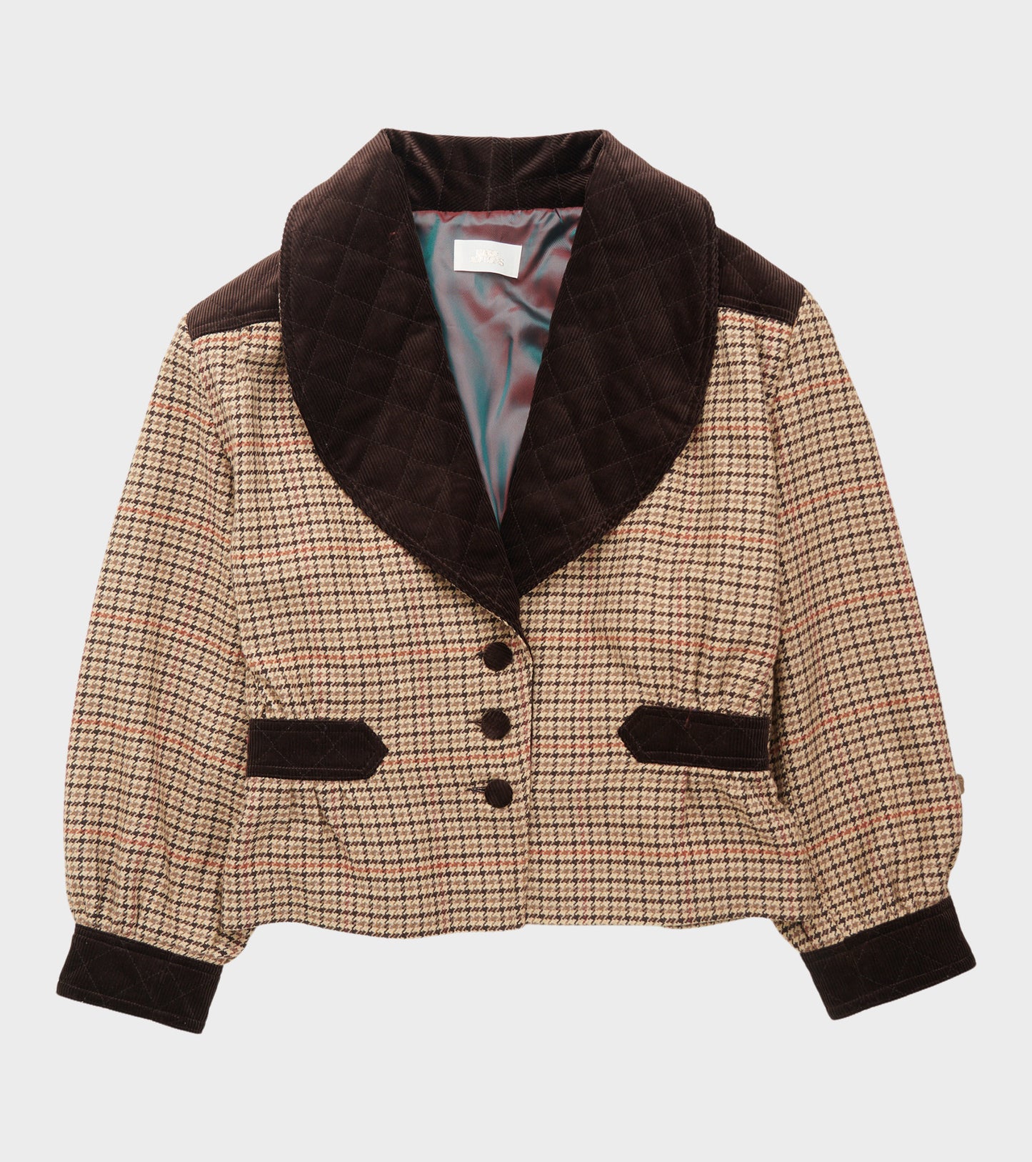 Frederikke Jacket Olive Check