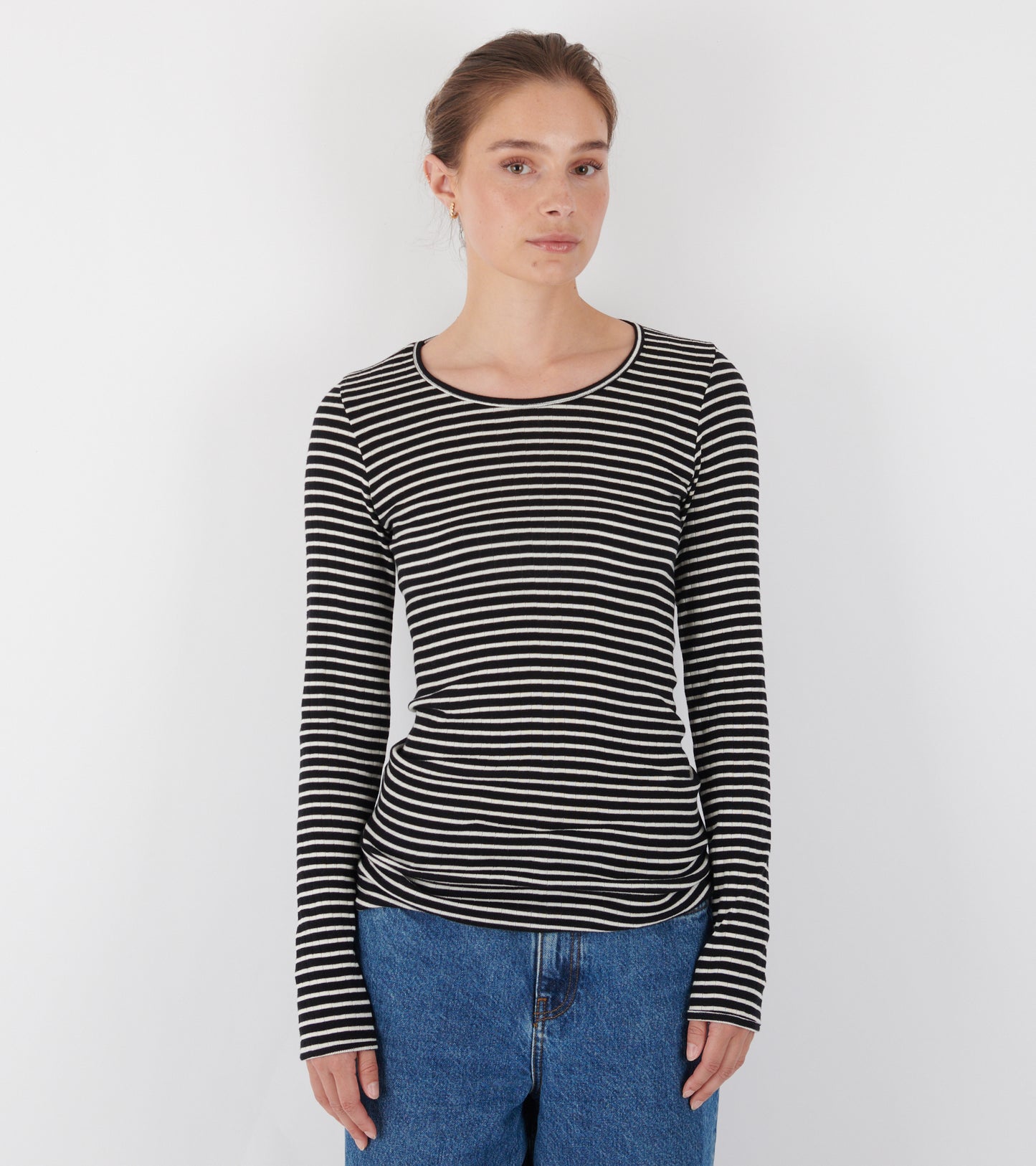 101 Rib NPS Stripes Black/Ecru