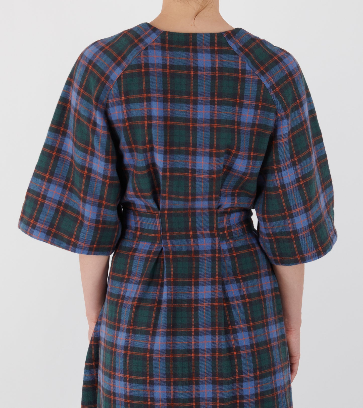 One Dress Blue Flannel Checks