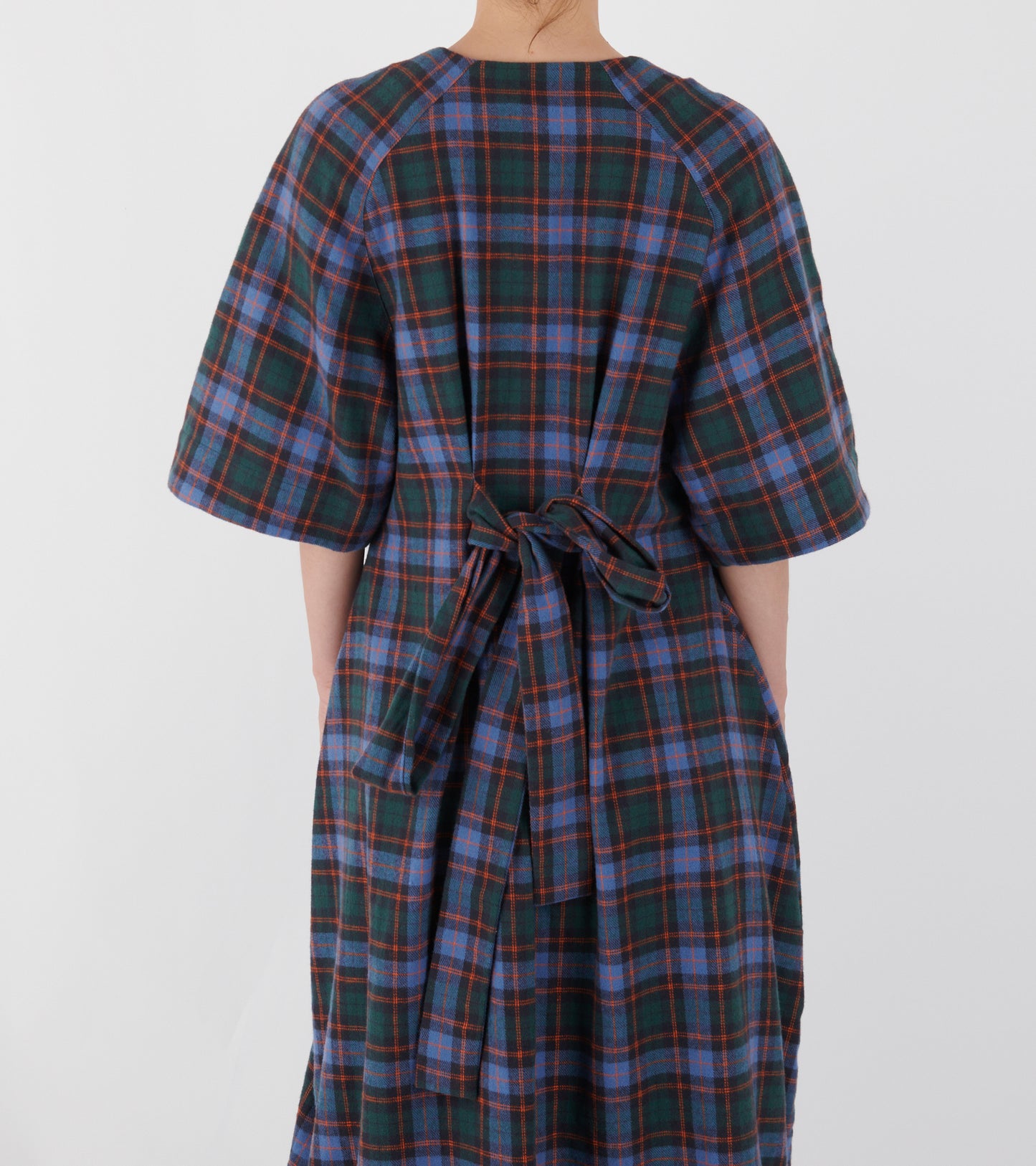 One Dress Blue Flannel Checks
