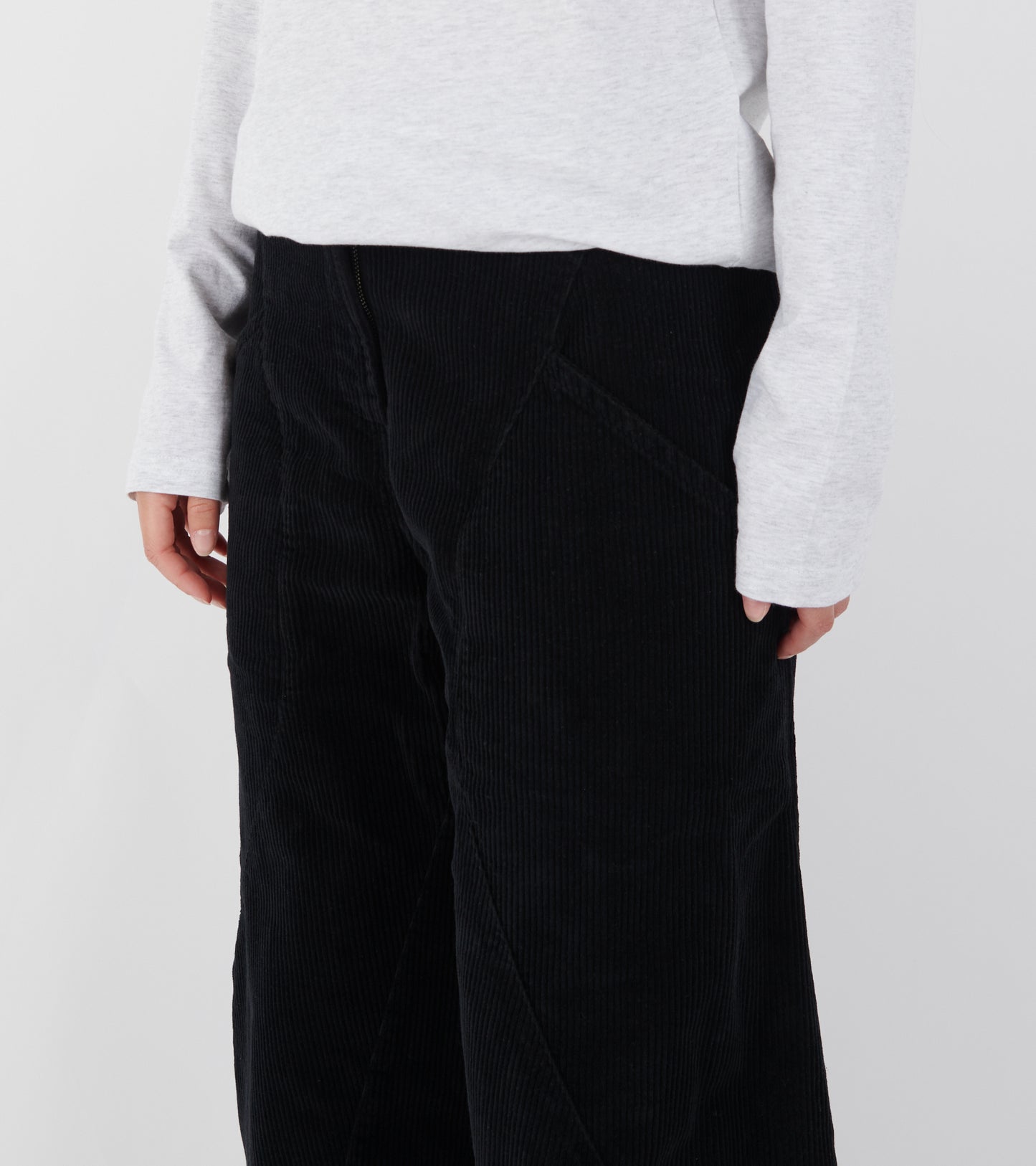 Digi Corduroy Pant Black