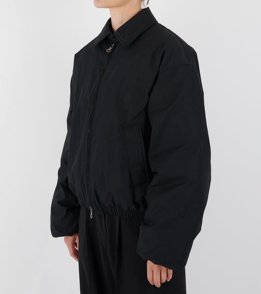 Cropped Avenue Puffa Black Tide Cotton Nylon