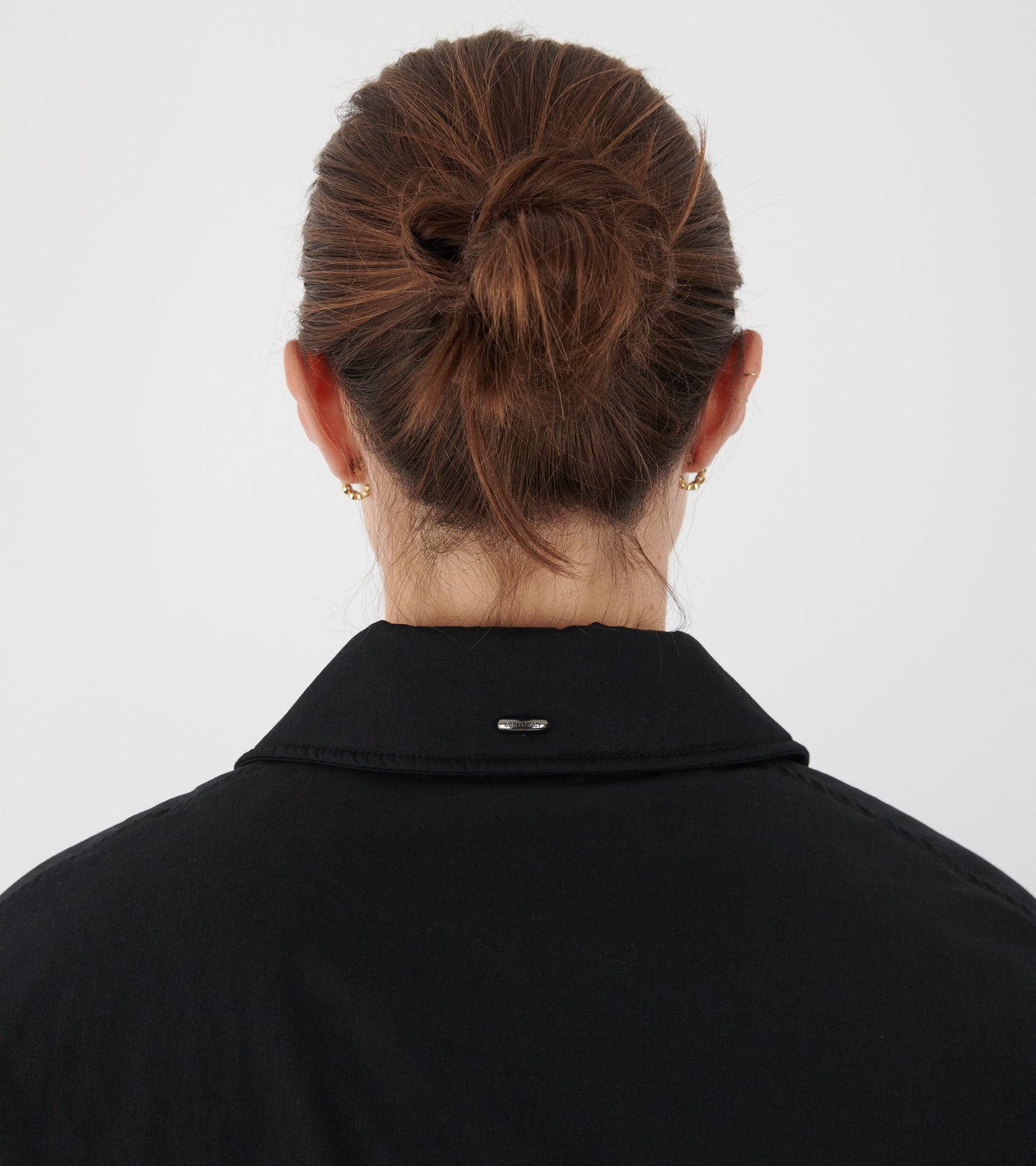 Cropped Avenue Puffa Black Tide Cotton Nylon