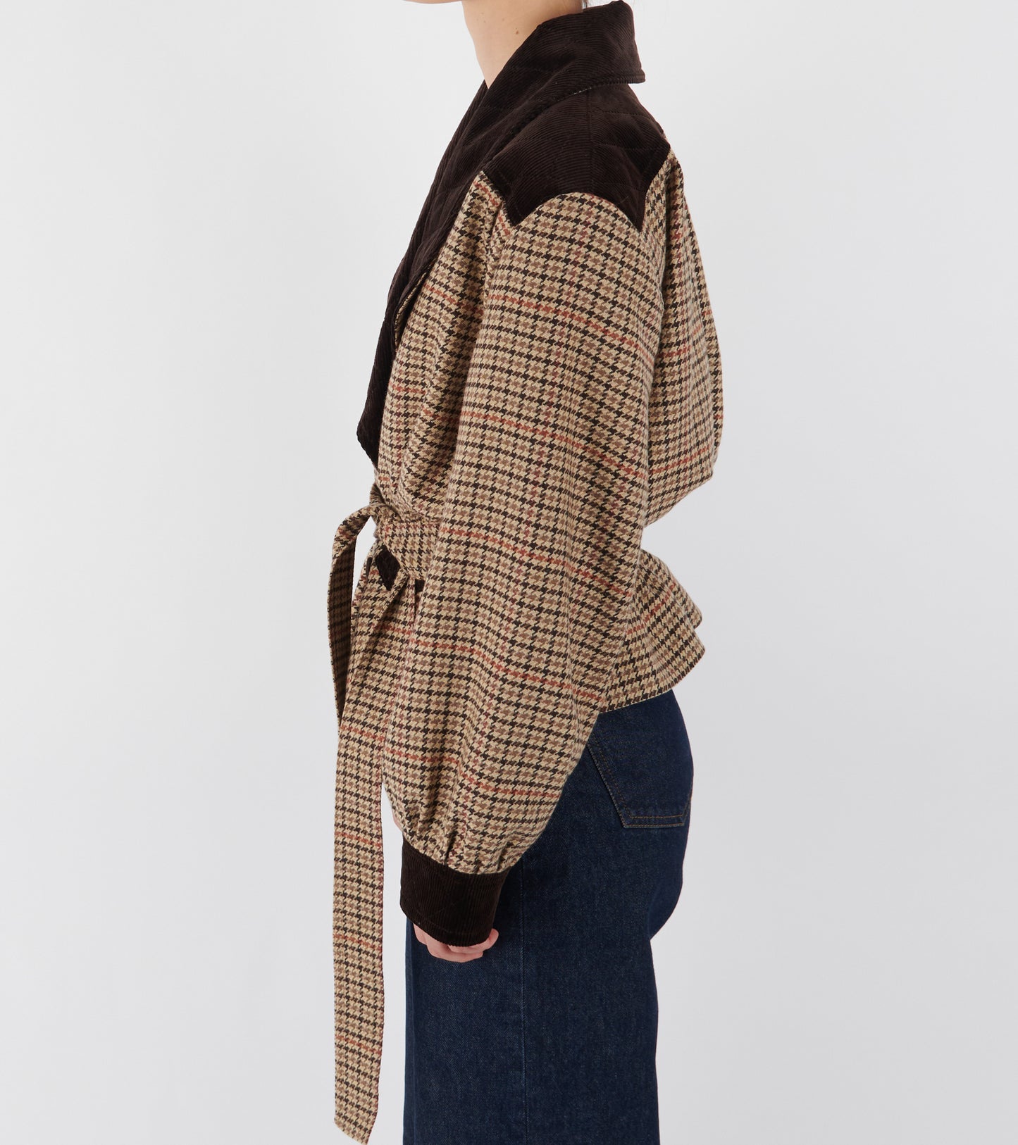 Frederikke Jacket Olive Check