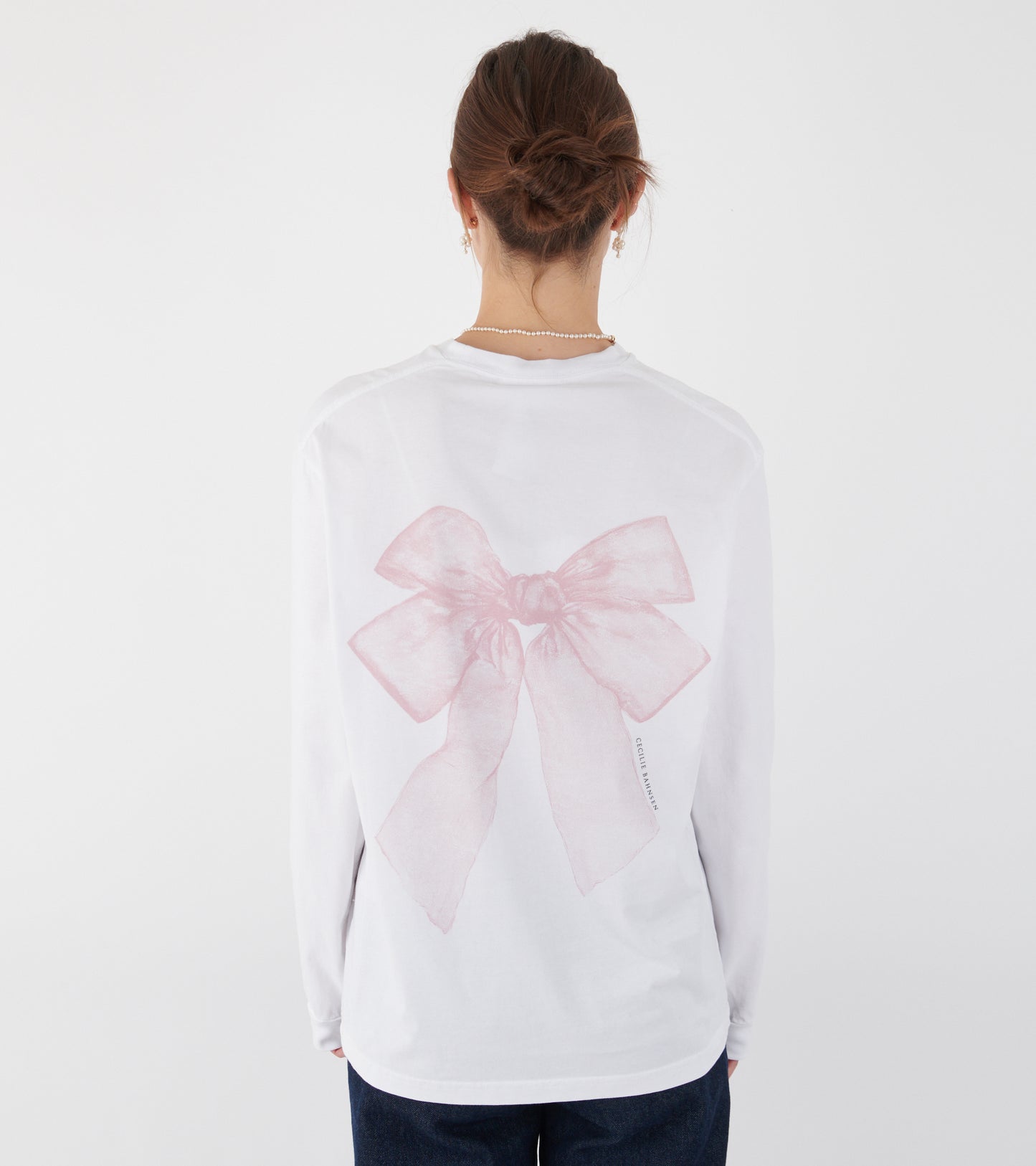 Lily T-shirt White/Pink