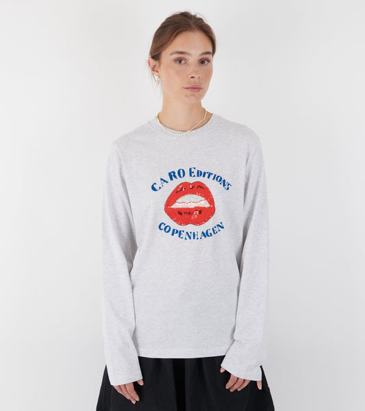 Long Sleeve Tee Grey Copenhagen