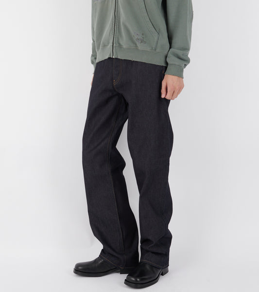 Loose Jeans Raw Selvedge Raw Indigo
