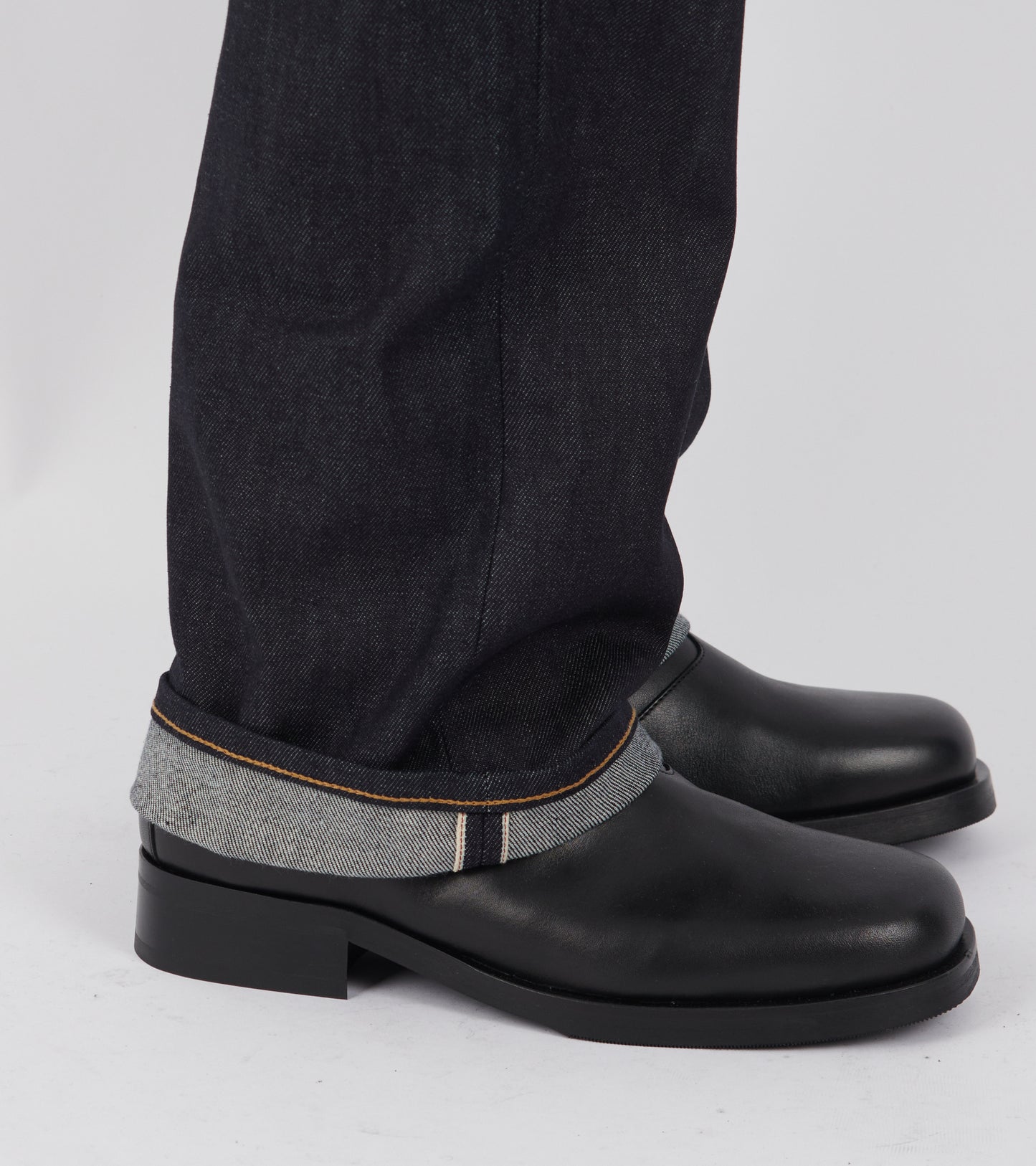 Loose Jeans Raw Selvedge Raw Indigo