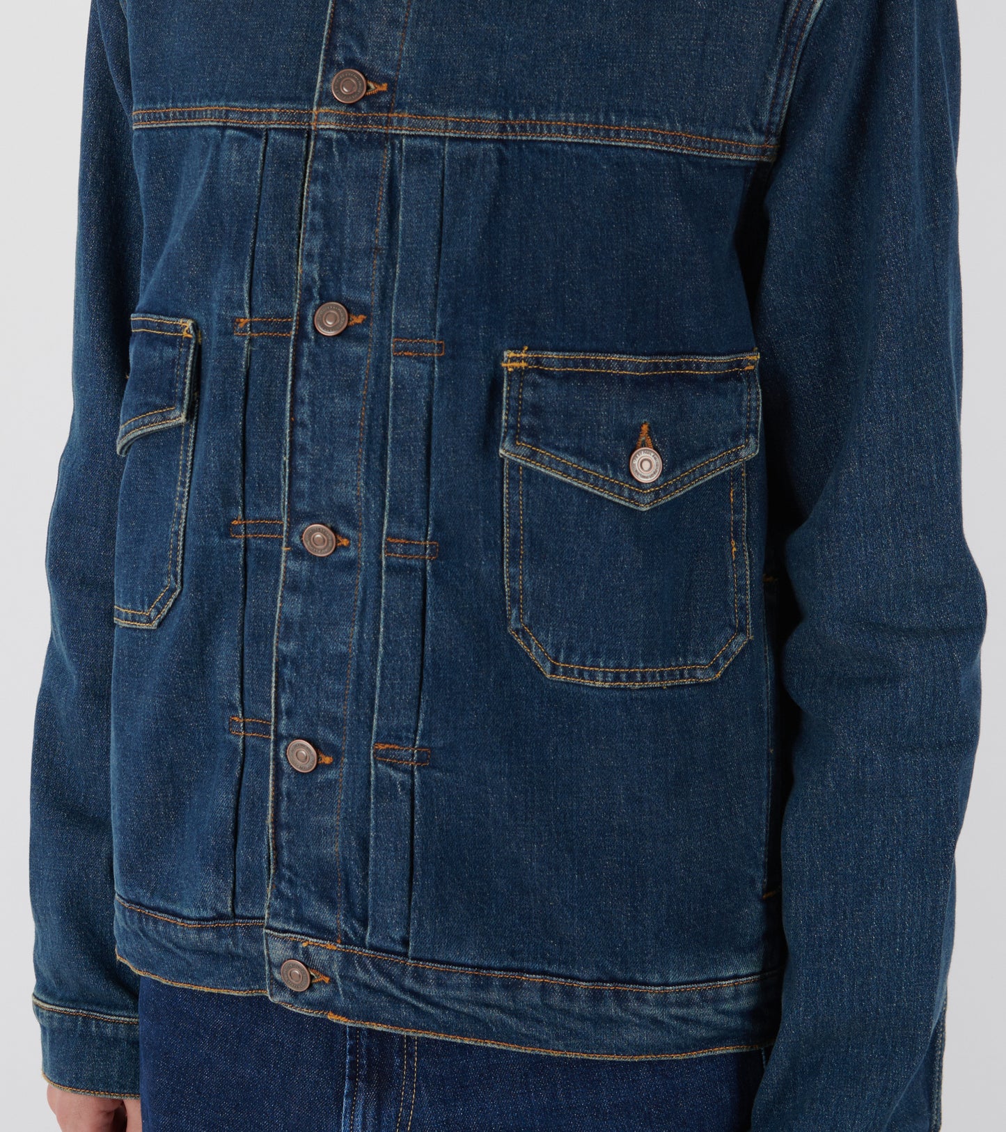 Western Denim Jacket Blue
