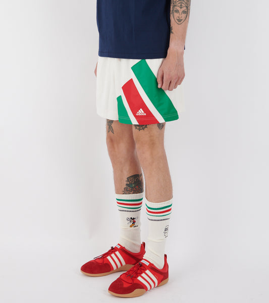 X Disney Soccer Shorts Chalk White