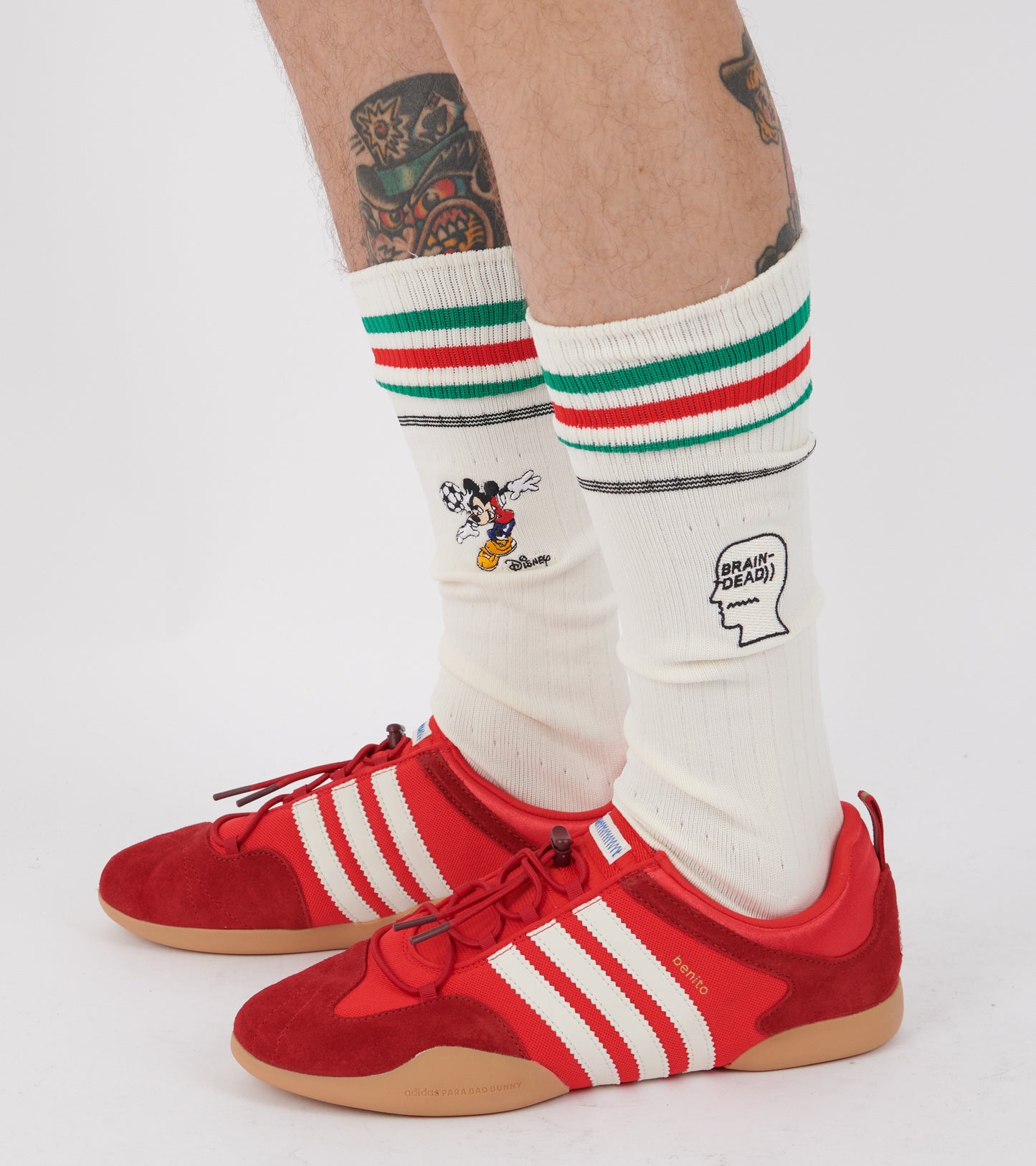 X Disney Socks Chalk White