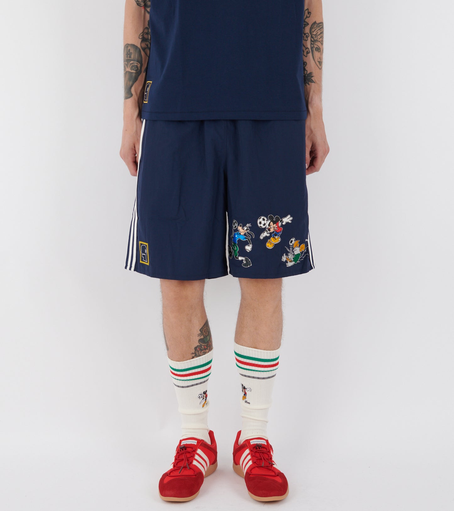 X Disney Shorts Collegiate Navy