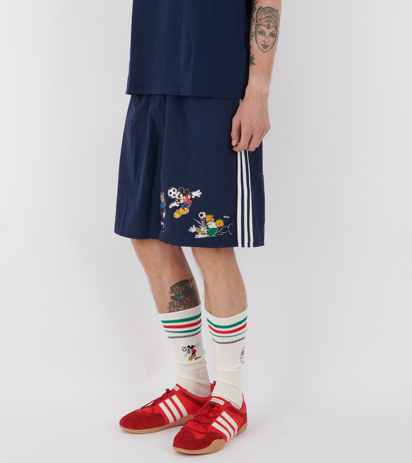 X Disney Shorts Collegiate Navy