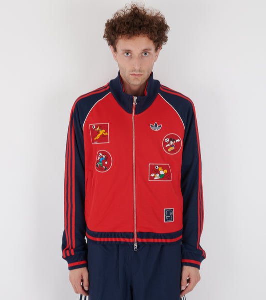 X Disney Track Top Better Scarlet