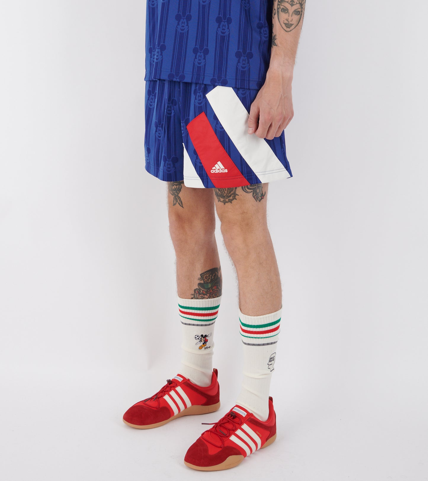 X Disney Soccer Shorts Victory Blue