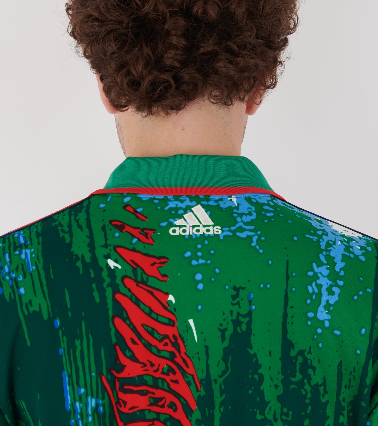 X Disney L/S Shirt Red/Bold Green/Blue
