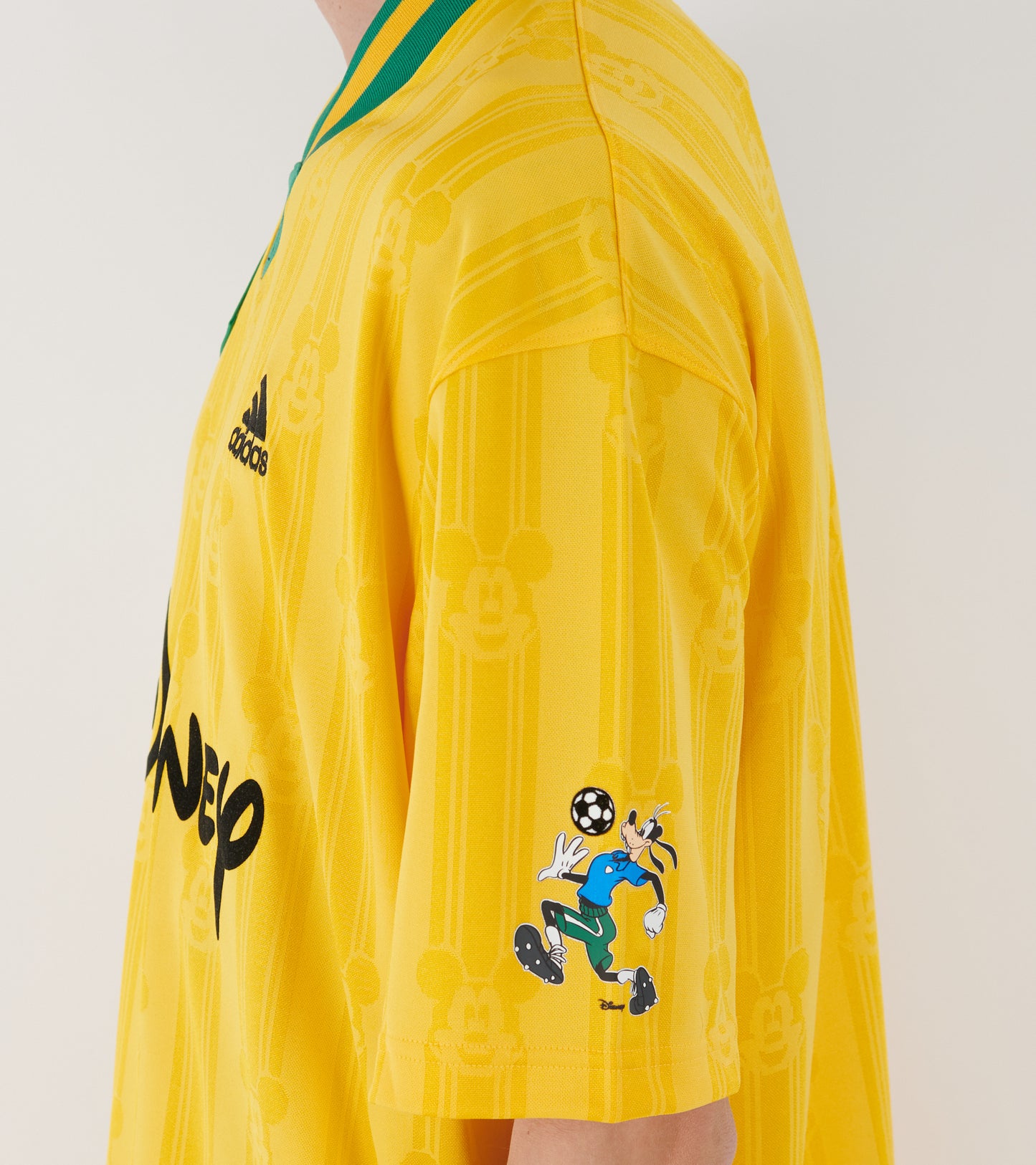 X Disney Soccer Jersey T-shirt Bold Gold