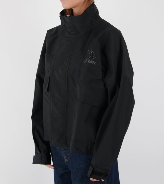 Kria Shell Cropped Jacket Black