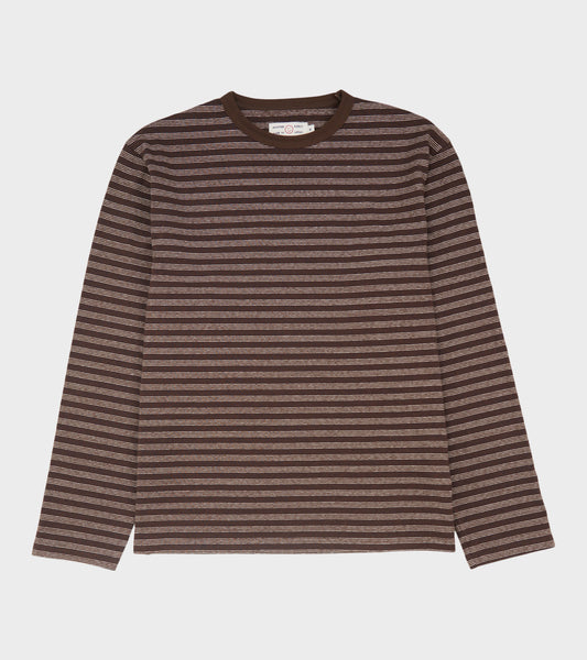 Another T-shirt 3.0 JPN Brown/Ecru Stripe