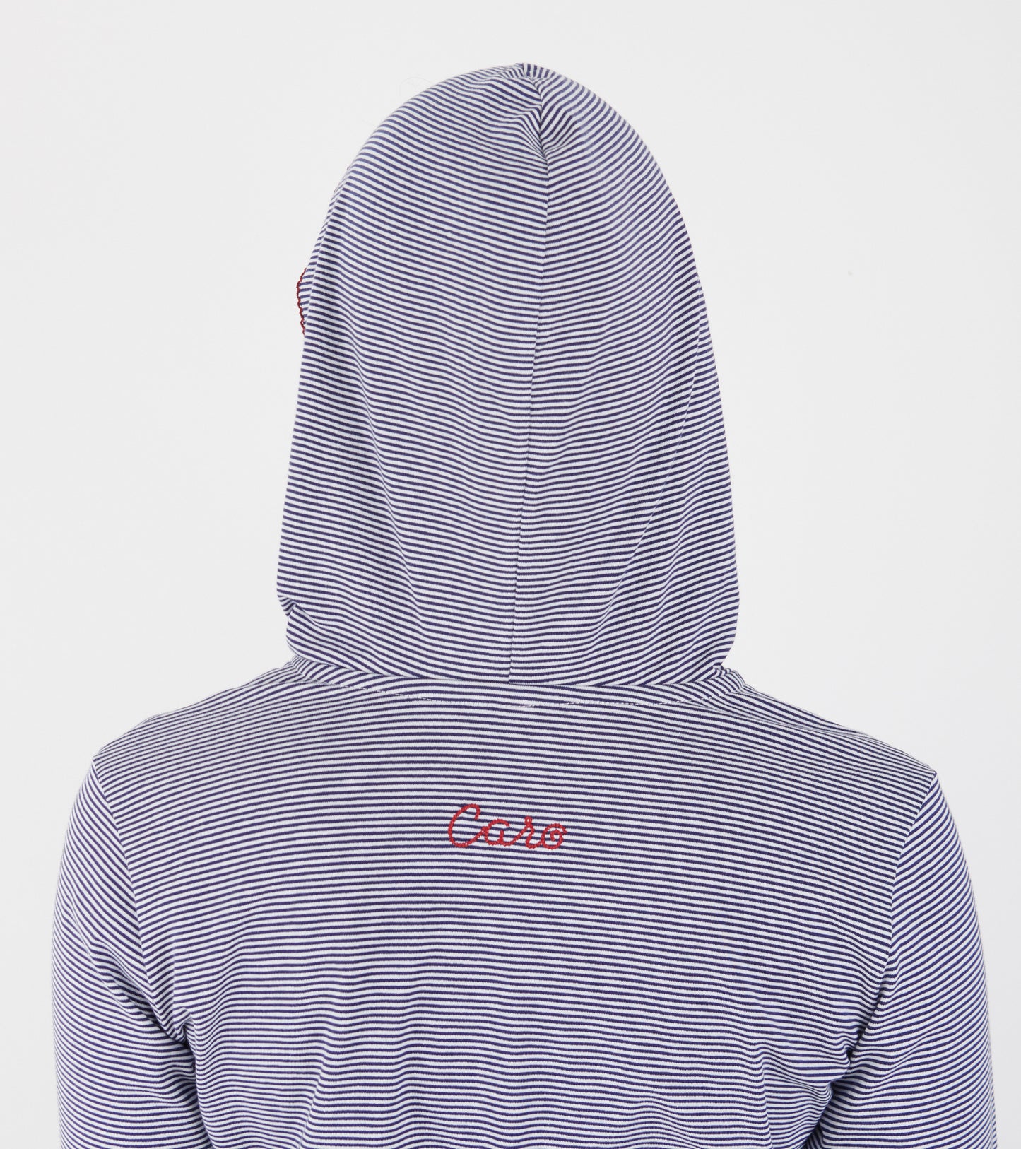 Hoodie Jersey Navy Striped