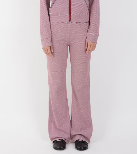 Pants Jersey Red Striped