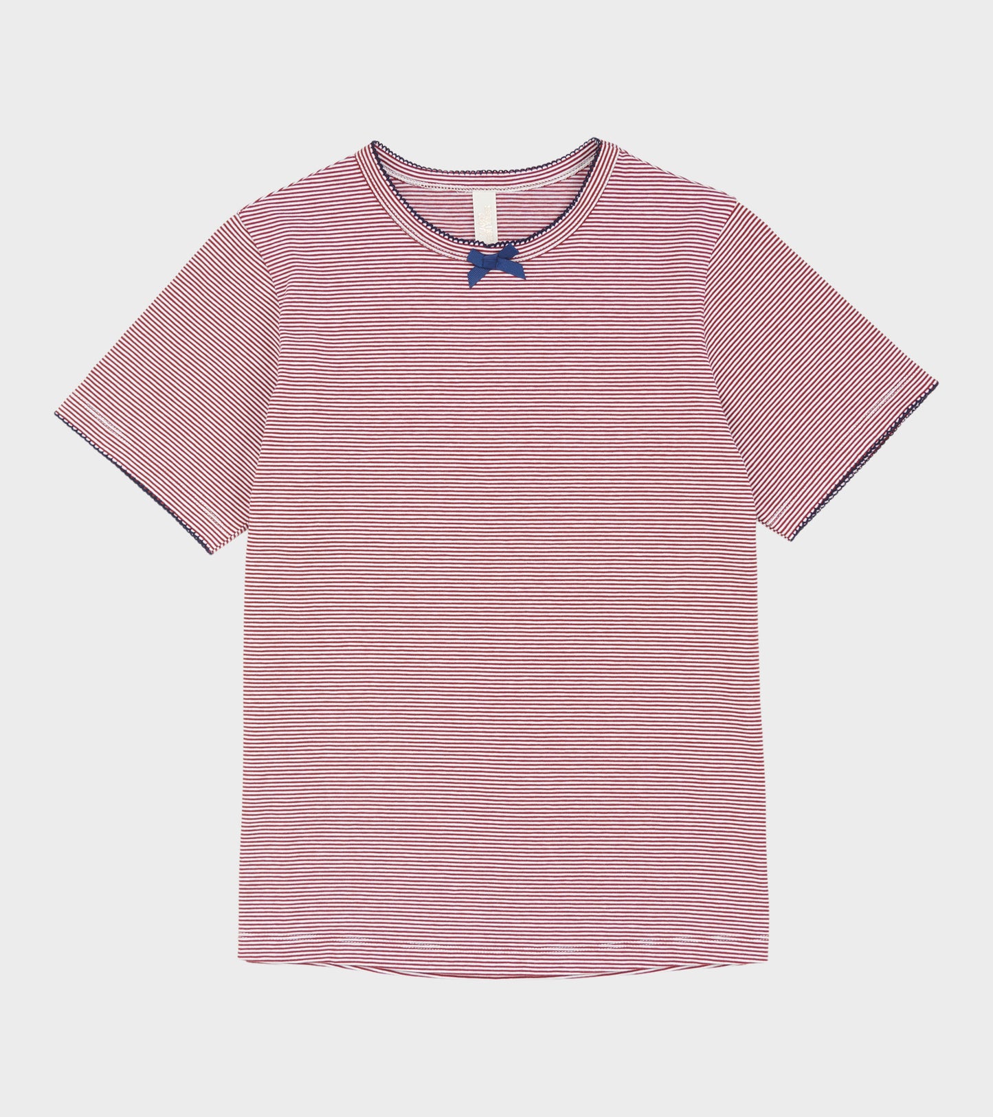 T-shirt Jersey Red Striped