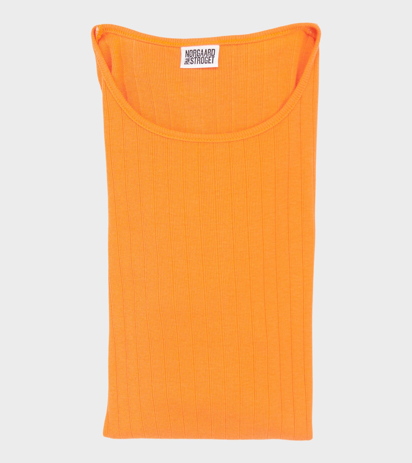101 Rib Solid Colour Orange
