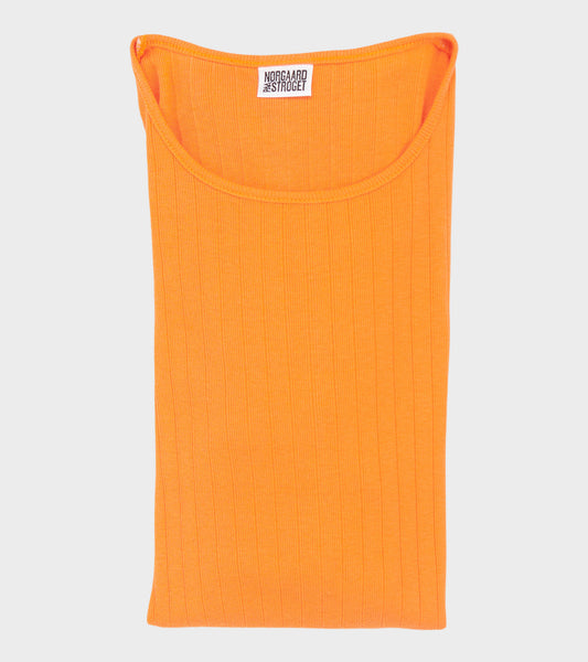 101 Rib Solid Colour Orange