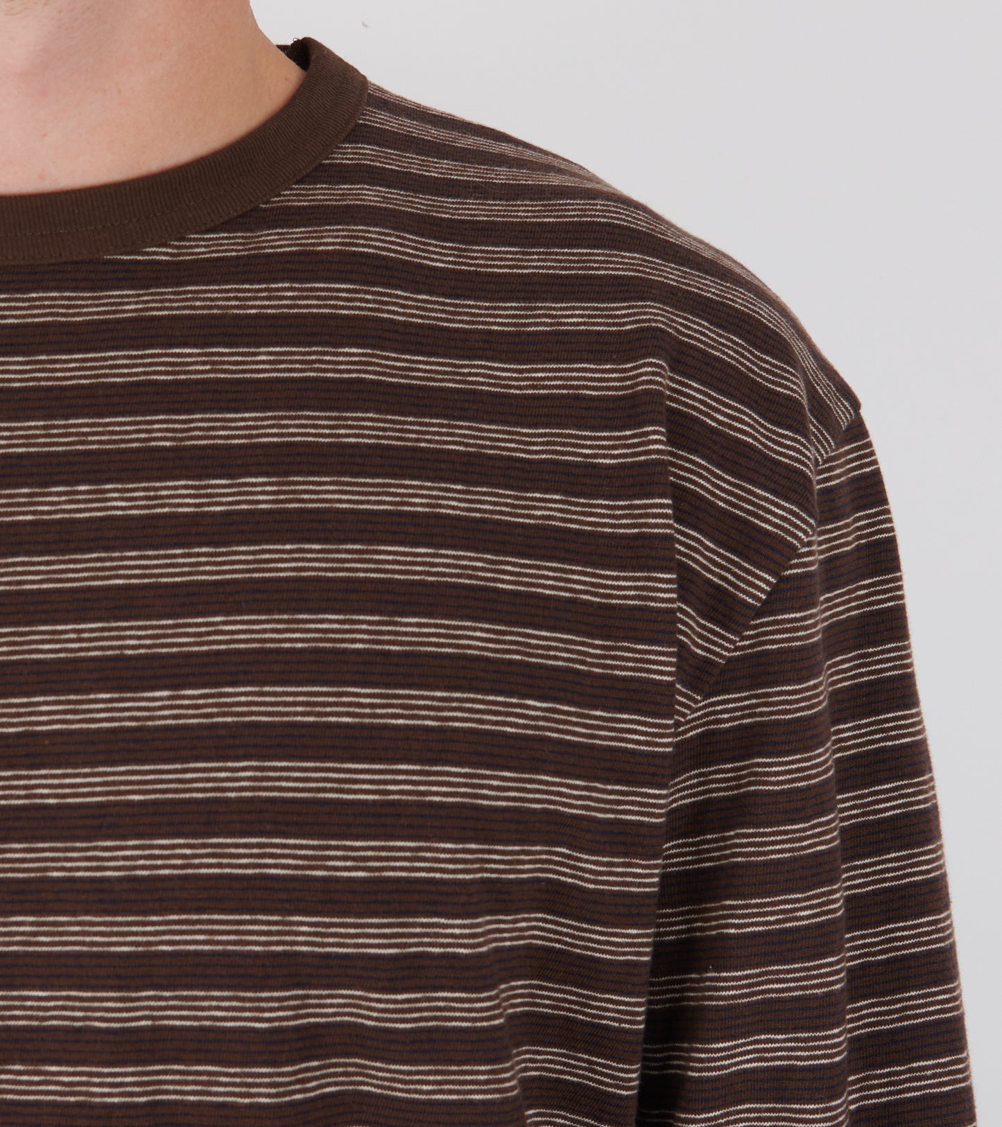 Another T-shirt 3.0 JPN Brown/Ecru Stripe