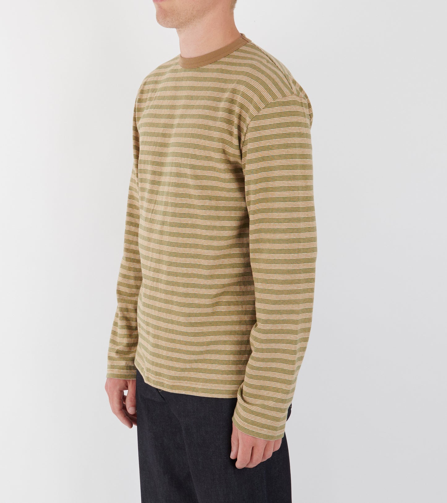 Another T-shirt 3.0 JPN Green Stripe
