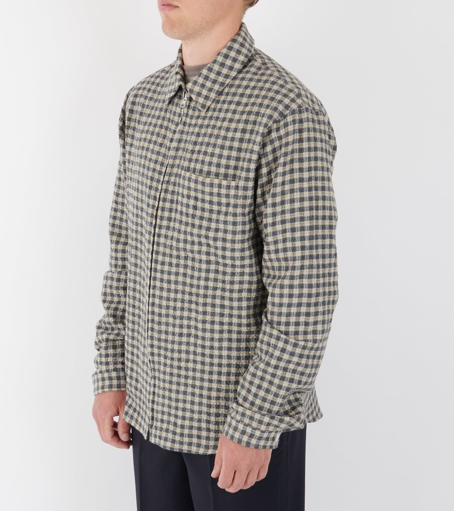 Another Overshirt 1.0 JPN Blue/Ecru Check