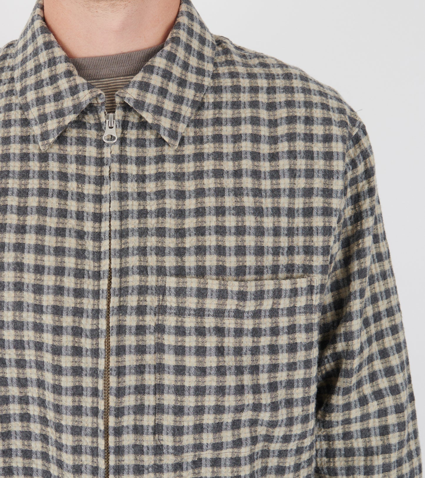 Another Overshirt 1.0 JPN Blue/Ecru Check