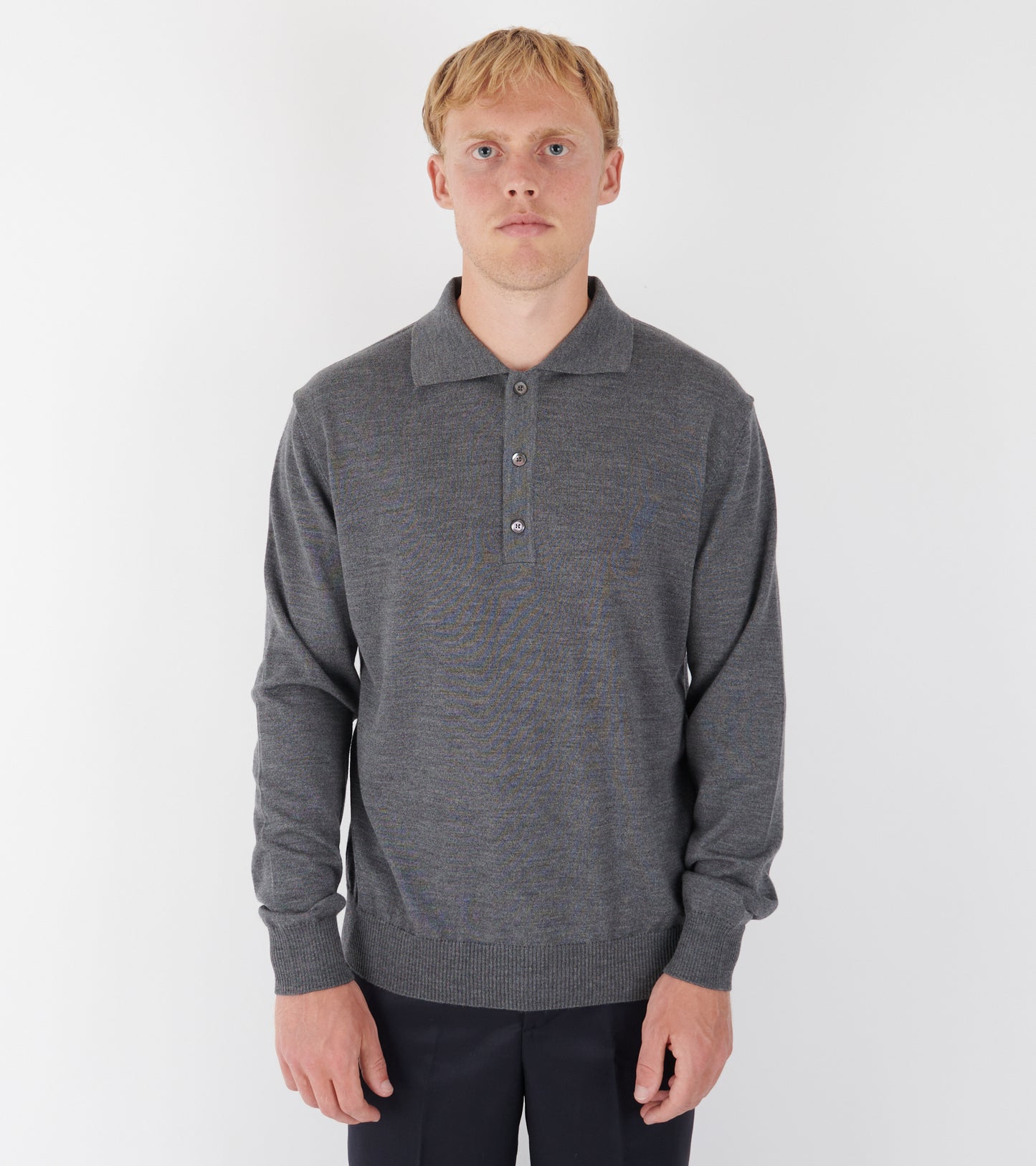 Another Polo Shirt 2.0 Grey Melange